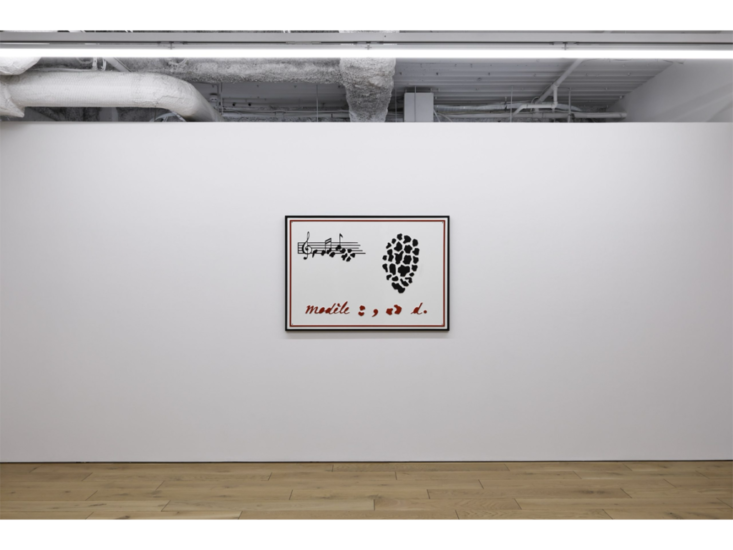 Marcel Broodthaers　Modéle (Charbon)