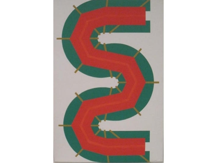 菅井汲　S.VERT ET ROUGE　1992