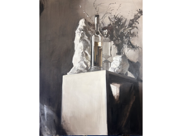 川田龍　untitled (vanitas/hourgless)　2025