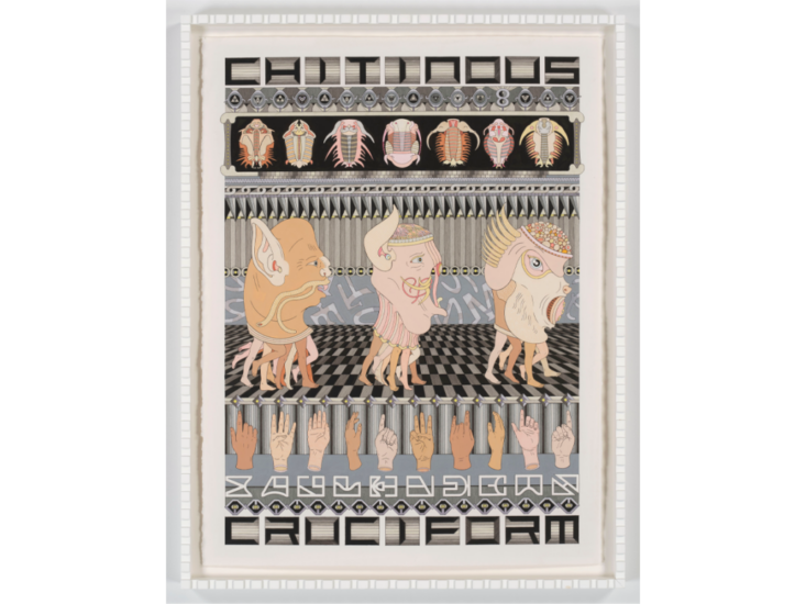 Jess Johnson　Chitinous Cruciforms　2022