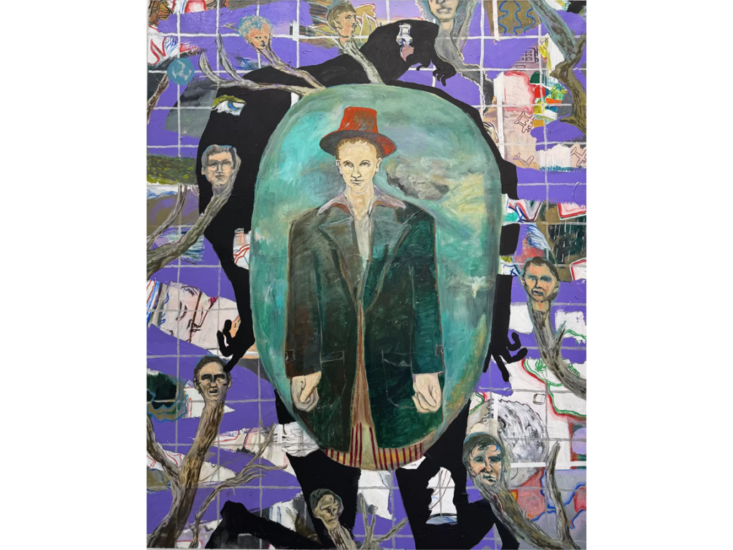 片野まん　能面の幻想と入植者たち　2019-2025