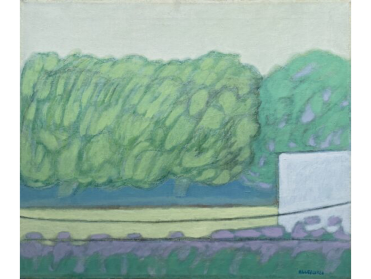 Santi Alleruzzo　Paessagio a Messina　1986