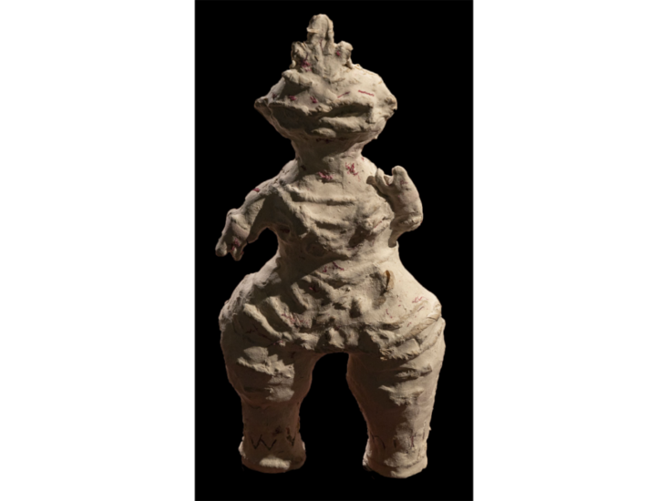 入江早耶　木土偶地蔵ダスト #4　2023