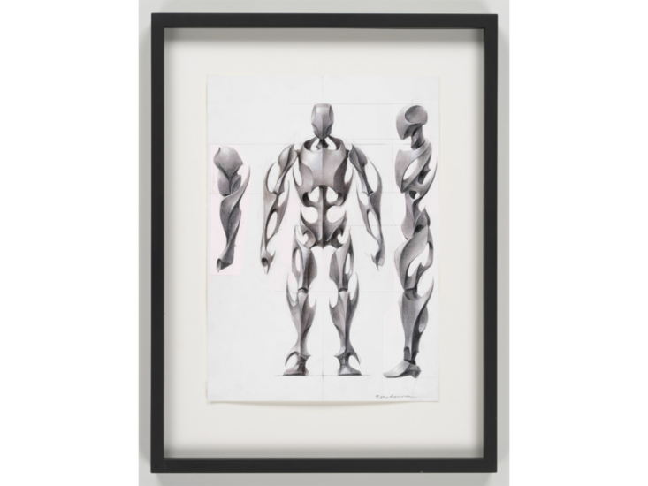 中村哲也　「次雄」ドローイング　2025