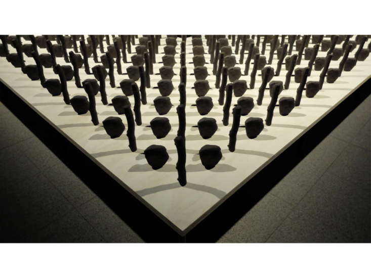 Albert Yonathan Setyawan　Anicca: Stick & Stones（部分）　2024