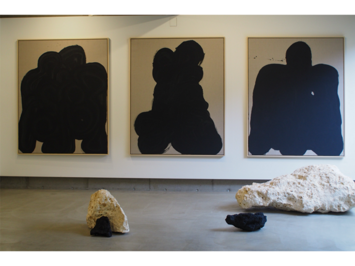 新城大地郎　「雨ニモマケテ 風ニモマケテ」展示風景　2022