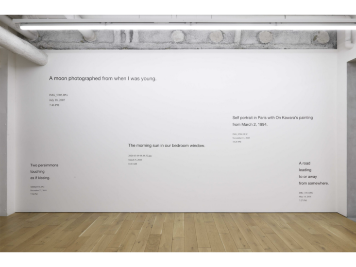 David Horvitz　Nostalgia (text)　XXXX-ongoing