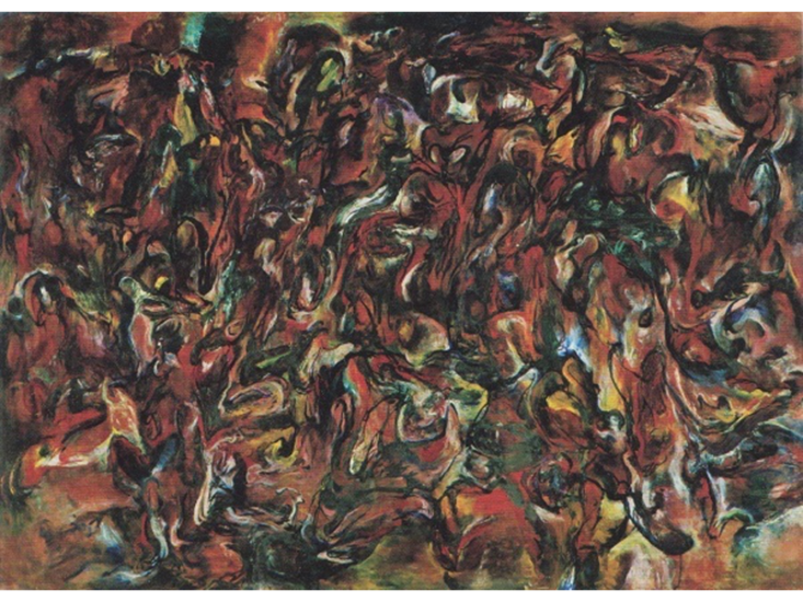 宇佐美圭司　根 No.4　1962