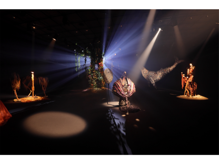 大小島真木　個展「あなたの胞衣はどこに埋まっていますか？」展示風景　2025