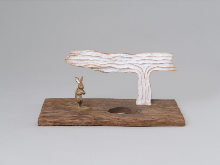 瀧本光國　相一兎Ⅳ「鳥獣戯画より」　2025