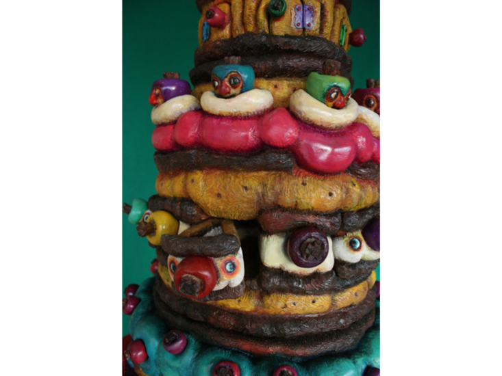 伊藤園子　ポメリーケーキ（部分）　2010