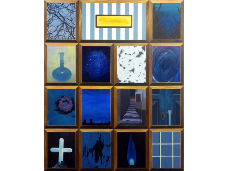 和田百合子　Blue, that someone has found　2010