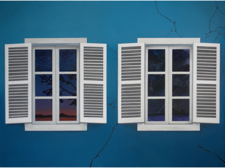 和田百合子　窓から見える景色 -both sides of a coin-　2010