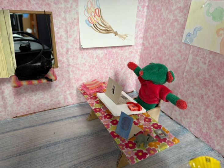 Charlotte Dumas　Boxes Rooms（detail）　2023