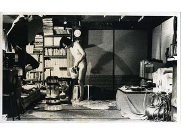 彦坂尚嘉　Floor Event #1　1970