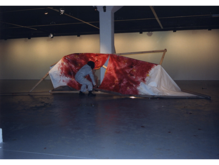 小林正人個展　「Starry Paint, stars of outer space by pure painting」