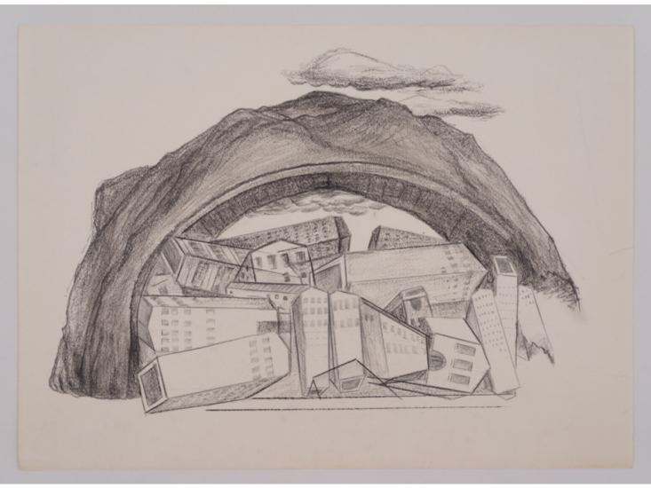 須賀啓　スケッチ