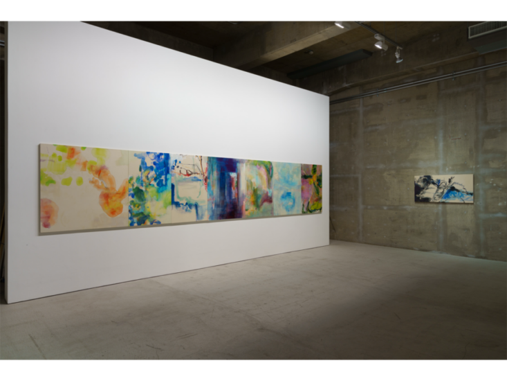 津上みゆき　「欠片、植物、人の場所」展示風景　2024