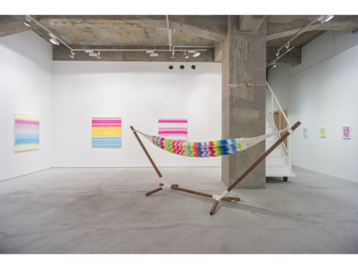 できやよい　個展「Flags」展示風景　2017