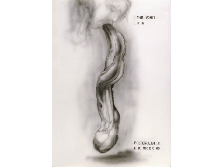 H.R. GIGER　Poltergeist Ⅱ, The Vomit　1985