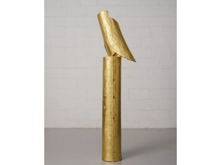 Arlene Shechet　Sometimes a Golden Bird　2024