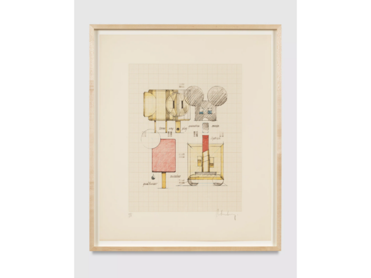 Claes Oldenburg　System of Iconography - Plug, Mouse, Good Humor, Lipstick, Switches　1970-71
