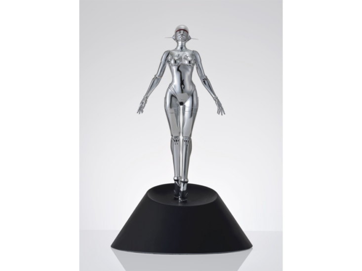 空山基　Sexy Robot floating_1/4 scale Silver　2020