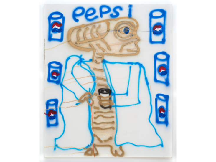Katherine Bernhardt　Pepsi　2018