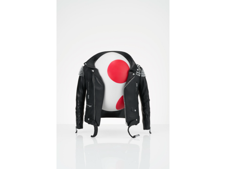 Oliver Payne　Untitled - (World (industries) On A Wire) Red　2020