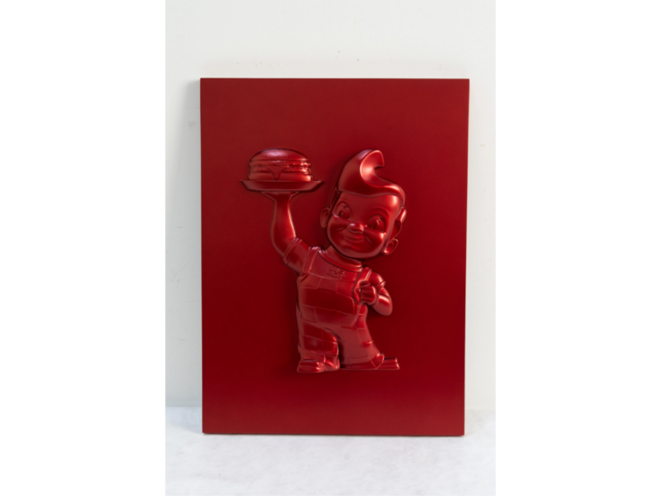 Robert Longo　Bob's Big Boy (Portrait of American President)　2026