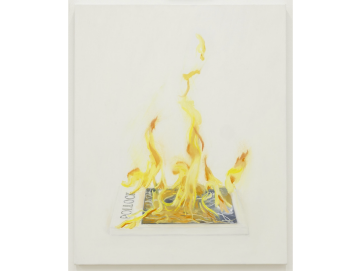 Alessandro Raho　Pollock on Fire　2025