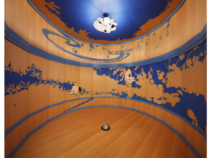 山口藍　百の花、雪はふりつゝ　2009-2010