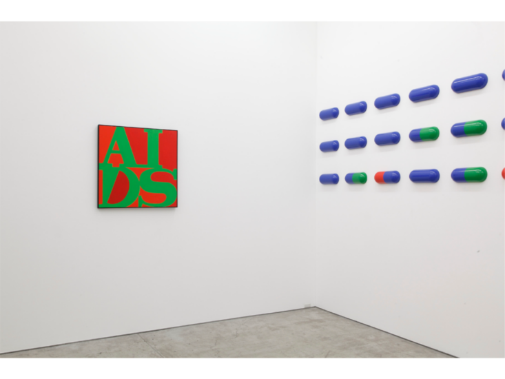 General Idea　AIDS (Cadmium Green Light)　1987