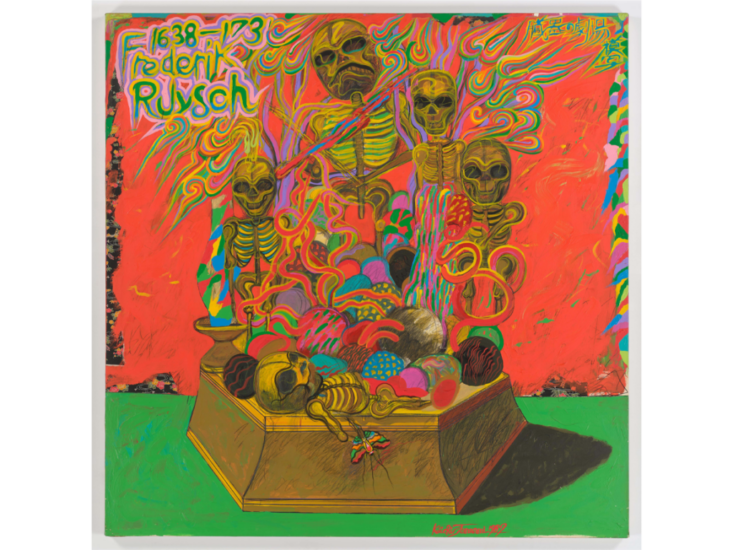 田名網敬一　Frederik Ruysh - 臓器の劇場　1987