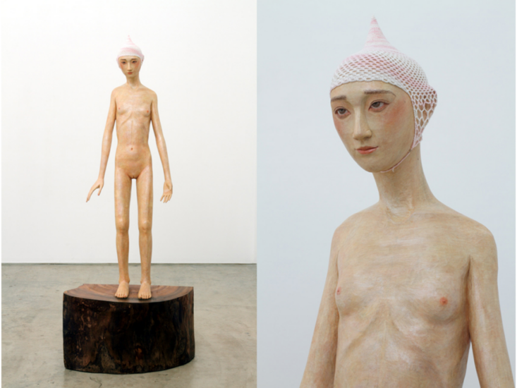 棚田康司　現れた少女　2011