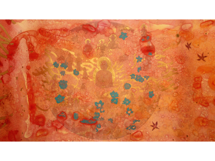 丸田斎　世界平和（部分）　2009