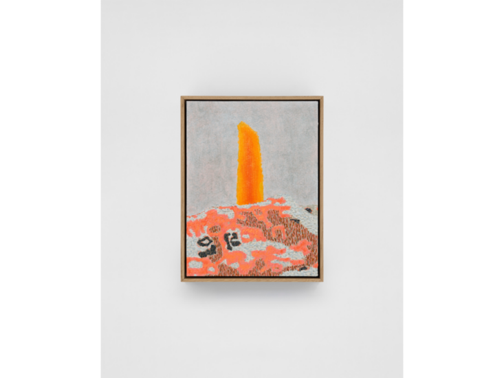 William Monk　Untitled (flame)　2025