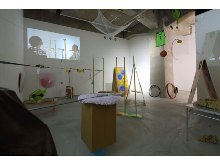 小林耕平　「あくび・指南」展示風景　2018